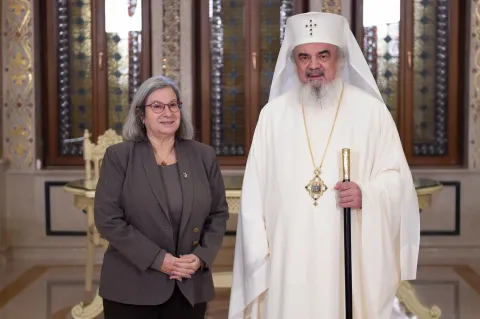 Ambasadorul statului Israel în România în vizită de rămas bun la Patriarhia Română