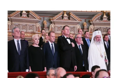Patriarhul Daniel a participat la Ceremonia oficială de lansare a Președinției României la Consiliul UE