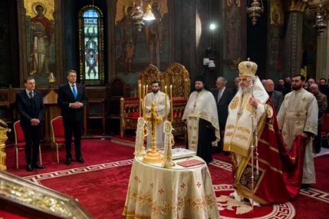 Patriarhul Daniel a oficiat o slujbă de Te Deum la 160 ani de la Unirea Principatelor