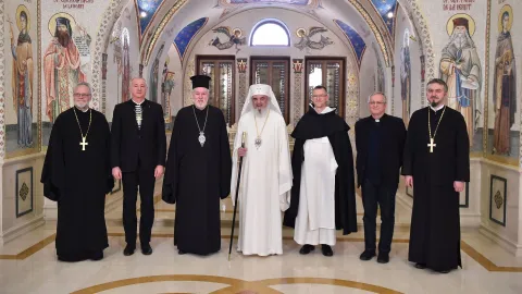 Delegațiile CROCEU, COMECE și CEC în vizită la Patriarhia Română