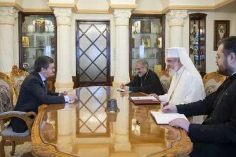 Noul Ambasador al Spaniei la București în vizită de prezentare la Patriarhia Română