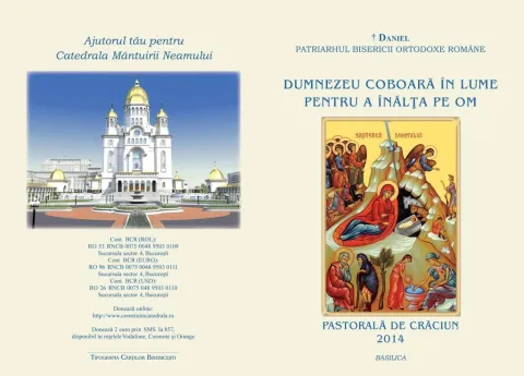 Dumnezeu coboară în lume pentru a-l înălța pe om (Pastorală la nașterea Domnului – 2014)