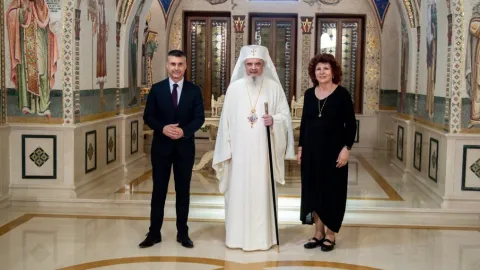 Ambasadorul statului Israel la Bucureşti în vizită de prezentare la Patriarhia Română