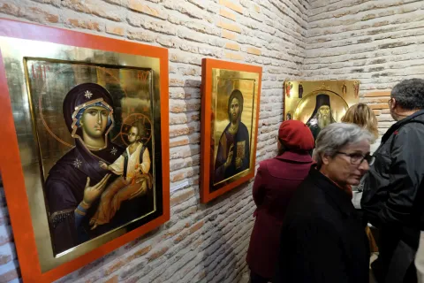 Expoziția de icoane „Anastasis” va putea fi vizitată timp de zece zile la Palatul Patriarhiei