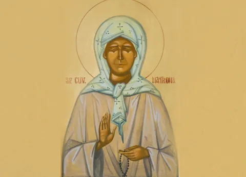 Sfânta Matrona de la Moscova va fi cinstită joi în Biserica Tabacu din Bucureşti