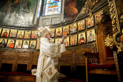 Patriarhul României a sfinţit Catedrala Sfântul Spiridon Nou din Bucureşti