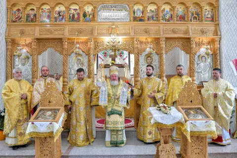 PS Varlaam Ploieşteanul a binecuvântat lucrările efectuate la Parohia „Sf. Proroc Daniel”