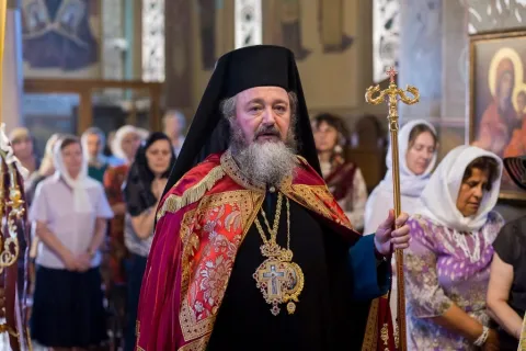 PS Ieronim Sinaitul a slujit la hramul ctitoriei Patriarhului Justinian: Biserica Sf. Parascheva – Mihai Bravu