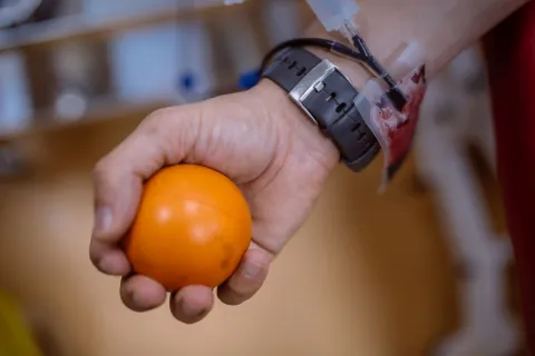 Luptătorii SIAS şi SAS au răspuns apelului de a dona sânge lansat de voluntarii CMN