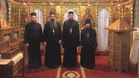 Delegaţia Mitropoliei Chişinăului a mulţumit Patriarhului Daniel pentru canonizarea ierarhului Dionisie Erhan