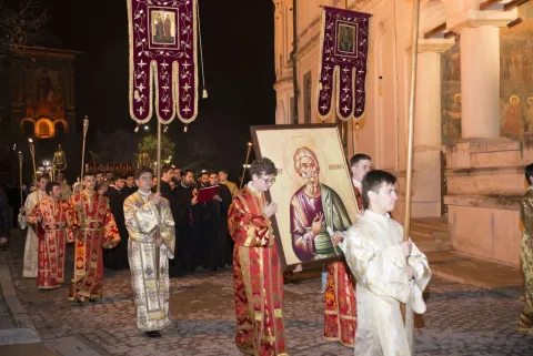 Procesiune cu moaștele Sfântului Apostol Andrei la Catedrala Patriarhală (Program)