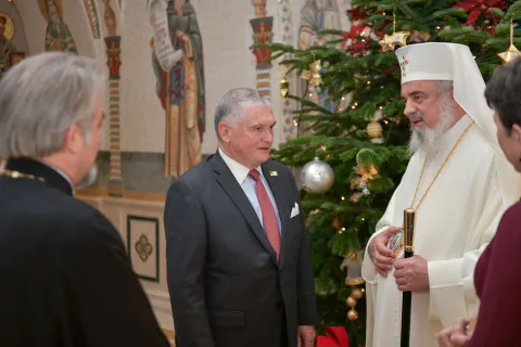 Noul ambasador al Statelor Unite ale Americii la Bucureşti în vizită de prezentare la Patriarhia Română