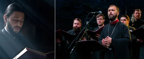 Tronos şi protopsaltul Kabarnos vor concerta la Ateneul Român