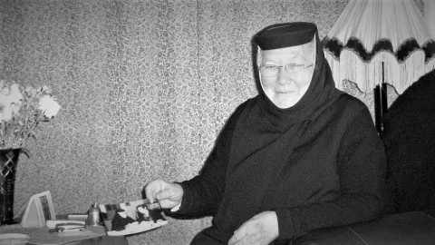 Stavrofora Semfora Gafton – stareţă înţeleaptă şi harnică | Mesajul de condoleanțe al Patriarhului Daniel