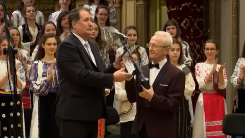 Aniversare la Ateneul Român: Părintele dirijor Jean Lupu – 80 de ani