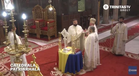 Parastas pentru regii şi reginele României, la Patriarhie