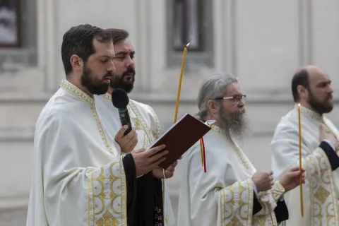 Creații eminesciene pe note psaltice la Catedrala Patriarhală (VIDEO)