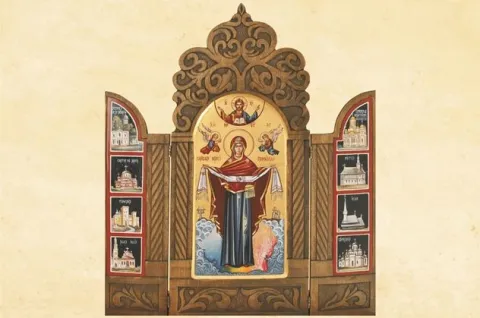 La Muzeul Satului va fi vernisată o expoziţie de pictură dedicată Maicii Domnului