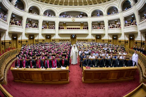 Patriarhul: În contextul actual, studenţii au mai multă nevoie de sprijinul Familiei, al Şcolii şi al Bisericii