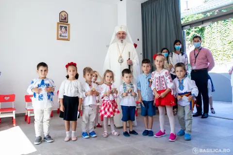 PF Daniel: „Grădinița și familia formează împreună copilul când ființa lui este foarte flexibilă”