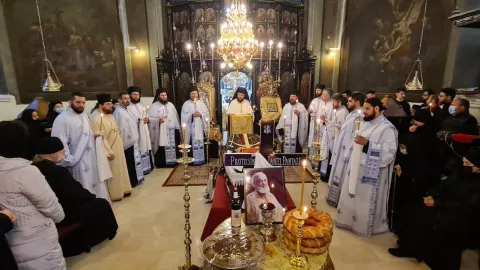 Patriarhul, mesaj la înmormântarea Protos. Daniel Pantazi, fost slujitor la Catedrala Patriarhală și la Schitul Măgureanu