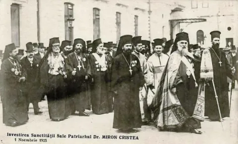 În urmă cu 95 de ani Mitropolitul Miron Cristea devenea primul patriarh al României