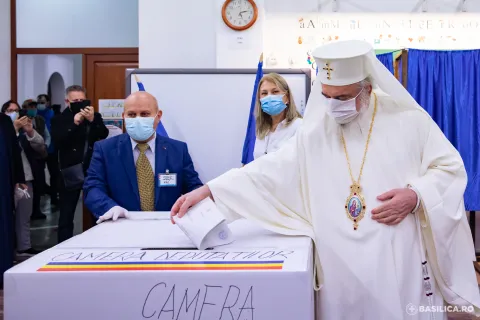 Patriarhul României a votat la alegerile parlamentare 2020