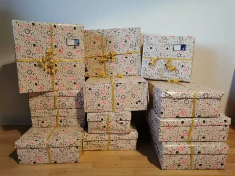 Daruri din Scandinavia pentru copiii de la Valea Plopului