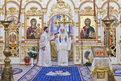 Mănăstirea Cernica | Patriarhul a explicat care sunt cele trei mari daruri pe care le primim la Botez