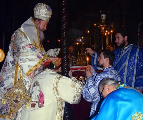 PS Ieronim Sinaitul a hirotonit noi slujitori pentru Schitul românesc Prodromu