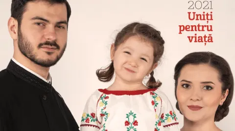 Revista Marșului pentru viață, publicată de Buna Vestire, prezintă povestea unui preot care a adoptat o fetiță
