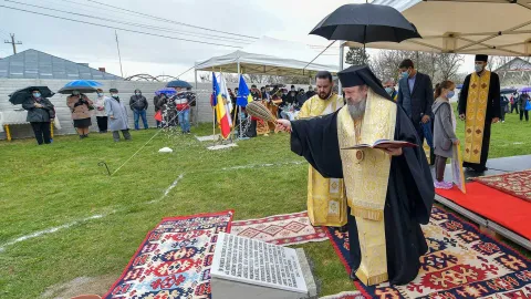 Început bun pentru o nouă biserică în Ilfov. Cel mai important moment: când ne-am rugat pentru sfințirea locului