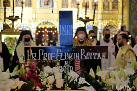 Patriarhul, mesaj la înmormântarea Părintelui Florian Boitan, „un preot evlavios şi un profesor talentat”
