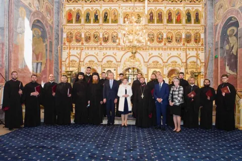 Regina Mamă Elena a fost pomenită la Mănăstirea Cernica