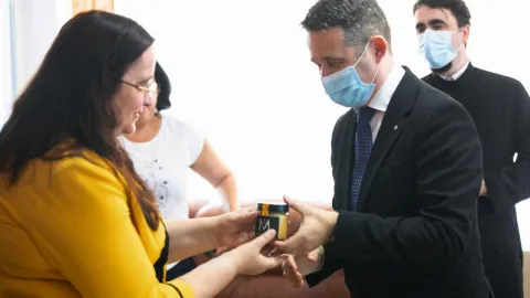 Ambasadorul Elveției a participat la aniversarea de 15 ani a Centrului de Îngrijiri Paliative Sf. Nectarie din Capitală