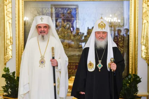 Patriarhul Kirill la aniversarea de 70 de ani a Patriarhului Daniel: Ați făcut multe spre zidirea Trupului lui Hristos