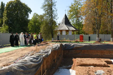 Patriarhul a anunţat începerea lucrărilor la Centrul de protejare şi promovare a patrimoniului cultural al Măn. Snagov