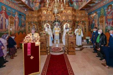 A fost hram la singura parohie din Capitală închinată Sfântului Antonie de la Iezerul Vâlcii