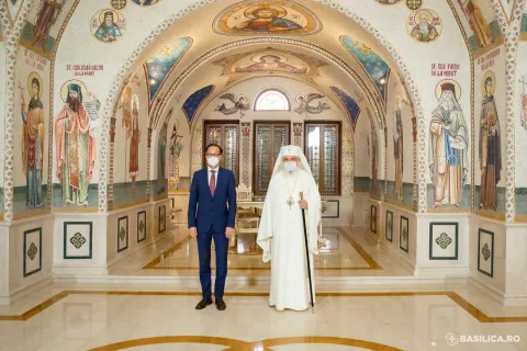 Comunicat: Ambasadorul Germaniei la Bucureşti, în vizită de prezentare la Patriarhia Română
