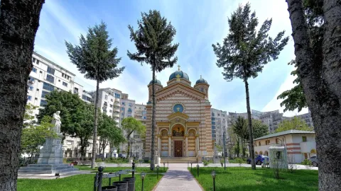 Biserica „Domnița Bălașa” din Capitală a fost renovată printr-un amplu proiect cu fonduri europene