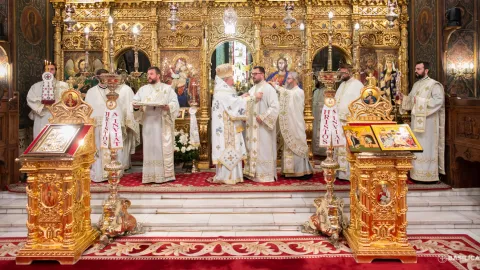 Preasfinţitul Părinte Varlaam Ploieşteanul a hirotonit un preot pentru Biserica Domnița Bălașa. „Îi dorim preoție rodnică”