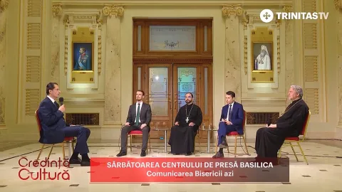 Ziua Centrului de presă Basilica la Trinitas TV: Un efort comun de propovăduire a Binelui și Adevărului