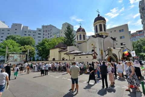 PS Timotei Prahoveanul a resfinţit biserica „Sfântul Ioan”-Moși din Bucureşti