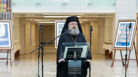 Tezaurul credinței din frescele mănăstirilor evocat la București într-o expoziție dedicată Sf. Ioan cel Nou de la Suceava