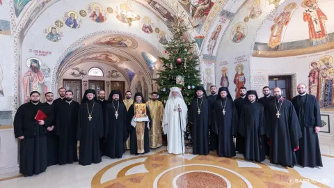 Binevestitorii Nașterii Domnului la Reședința Patriarhală