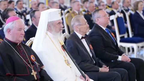 Patriarhul Daniel a participat la recepția oferită de Președintele Klaus Iohannis de Ziua Națională