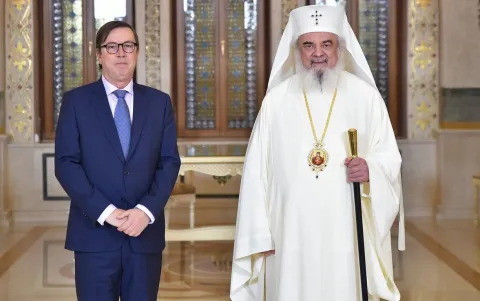 Ambasadorul Regatului Spaniei la București în vizită la Patriarhia Română