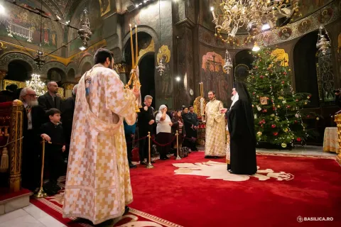 PS Varlaam a oficiat slujba trecerii dintre ani la Patriarhie