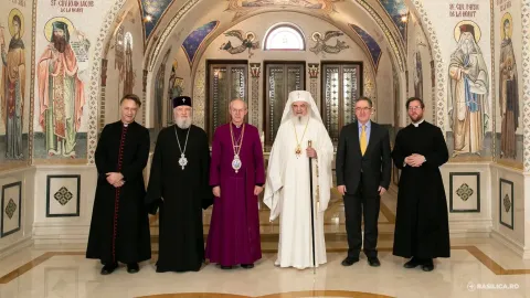 Grația Sa Justin Welby, Arhiepiscop de Canterbury și Primat al Comuniunii Anglicane, în vizită la Patriarhia Română