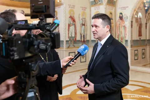 Ambasadorul Arthur Mattli l-a vizitat pe Patriarhul Daniel la încheierea misiunii diplomatice din România